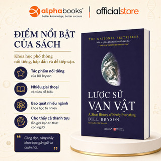 Sách - Lược Sử Vạn Vật - A Short History of Nearly Everything (Omega Plus)