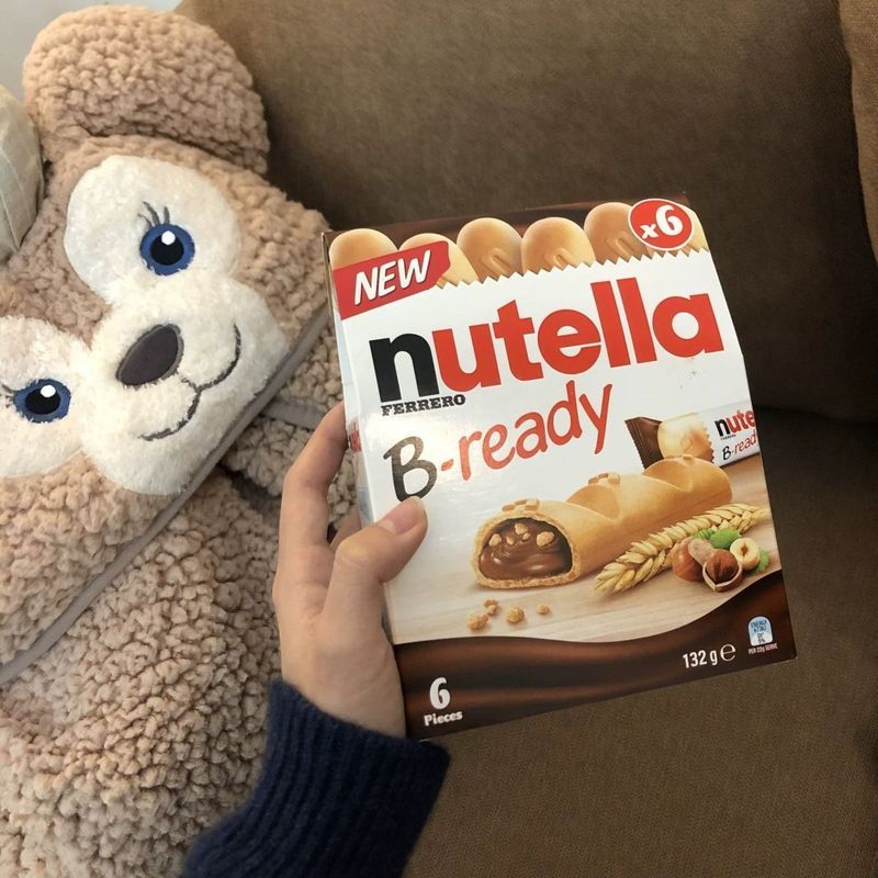 Ý Đồ Ăn Nhẹ Nhập Khẩu Ferrero Nutella Nutella Nutella Hazelnut Sốt Sô Cô La Ngón Tay Bánh Quy 7 / 10