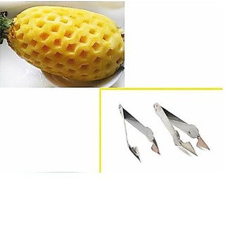 (bán sỉ) DỤNG CỤ NHÍP GẮP MẮT DỨA INOX