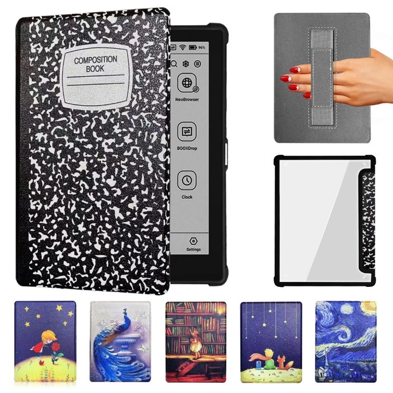 Dành Cho Funda Onyx Boox Go 6 Gen II 2026 Ốp điện thoại Acrylic Cầm Tay Lật Sách Dành Cho Boox Poke 