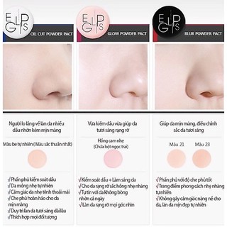 Phấn phủ  Eglips Blur Powder Pact (Hàn Quốc)