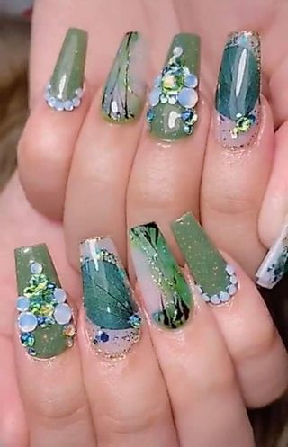 Hoa khô omber ẩn gel