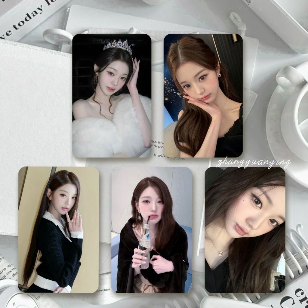 Zhang Yuanying BVLGARI 10cm Góc Tròn Photocard BVLGARI Ủng Hộ Photocard Phong Cách Hàn Quốc Không Kh