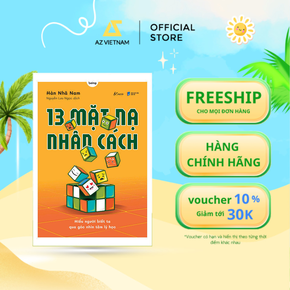 Sách - 13 Mặt Nạ Nhân Cách