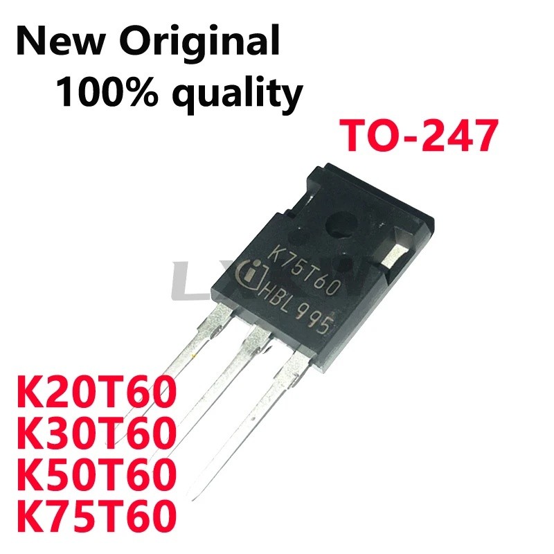 5 Chiếc K20T60 IKW20N60T K30T60 IKW30N60T K50T60 IKW50N60T K75T60 IKW75N60T TO-247 Hiệu Ứng Trường B