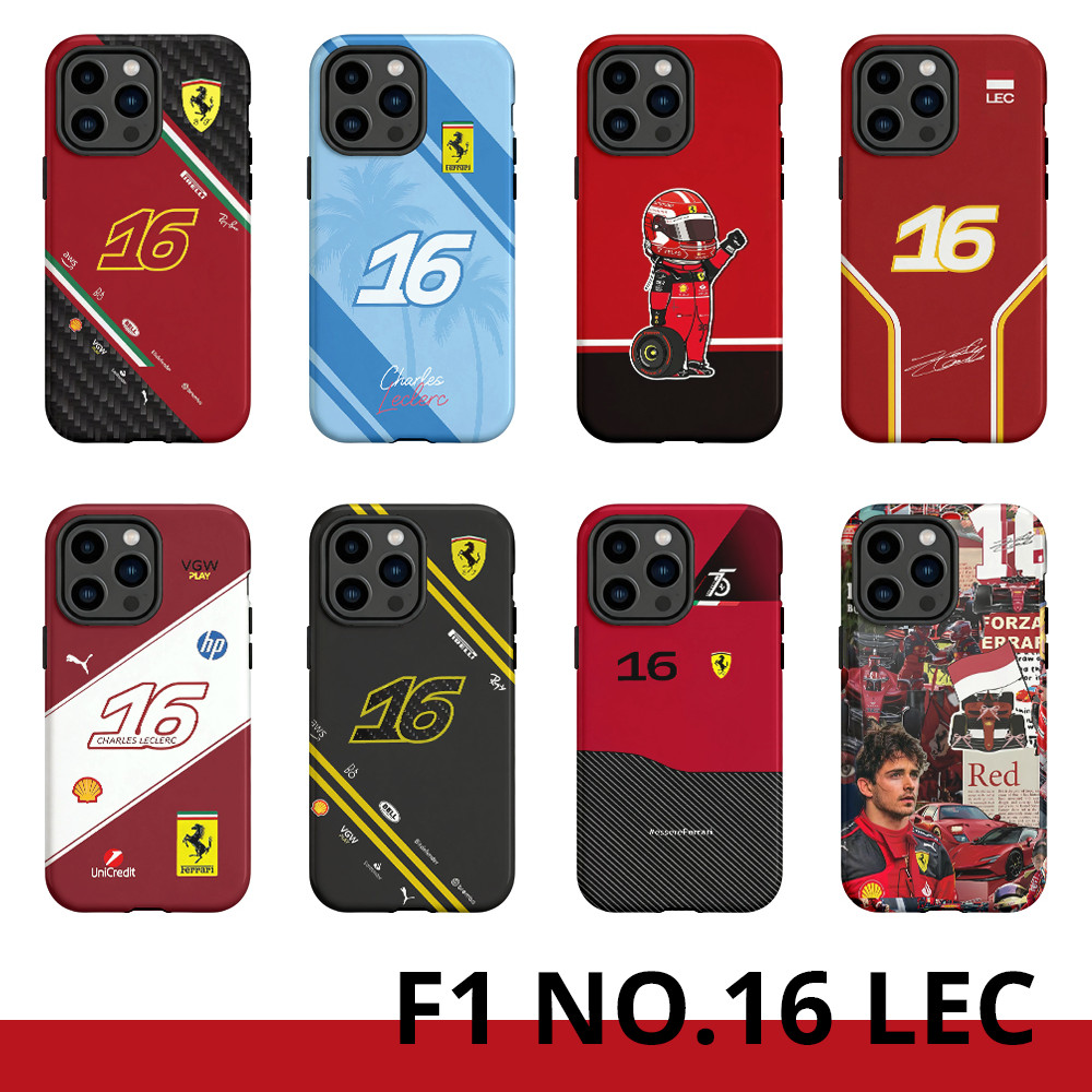 Ốp điện thoại điều khiển F1 No.16 cho iPhone18ProMax 17 16 15 2in1 ốp lưng bóng cứng