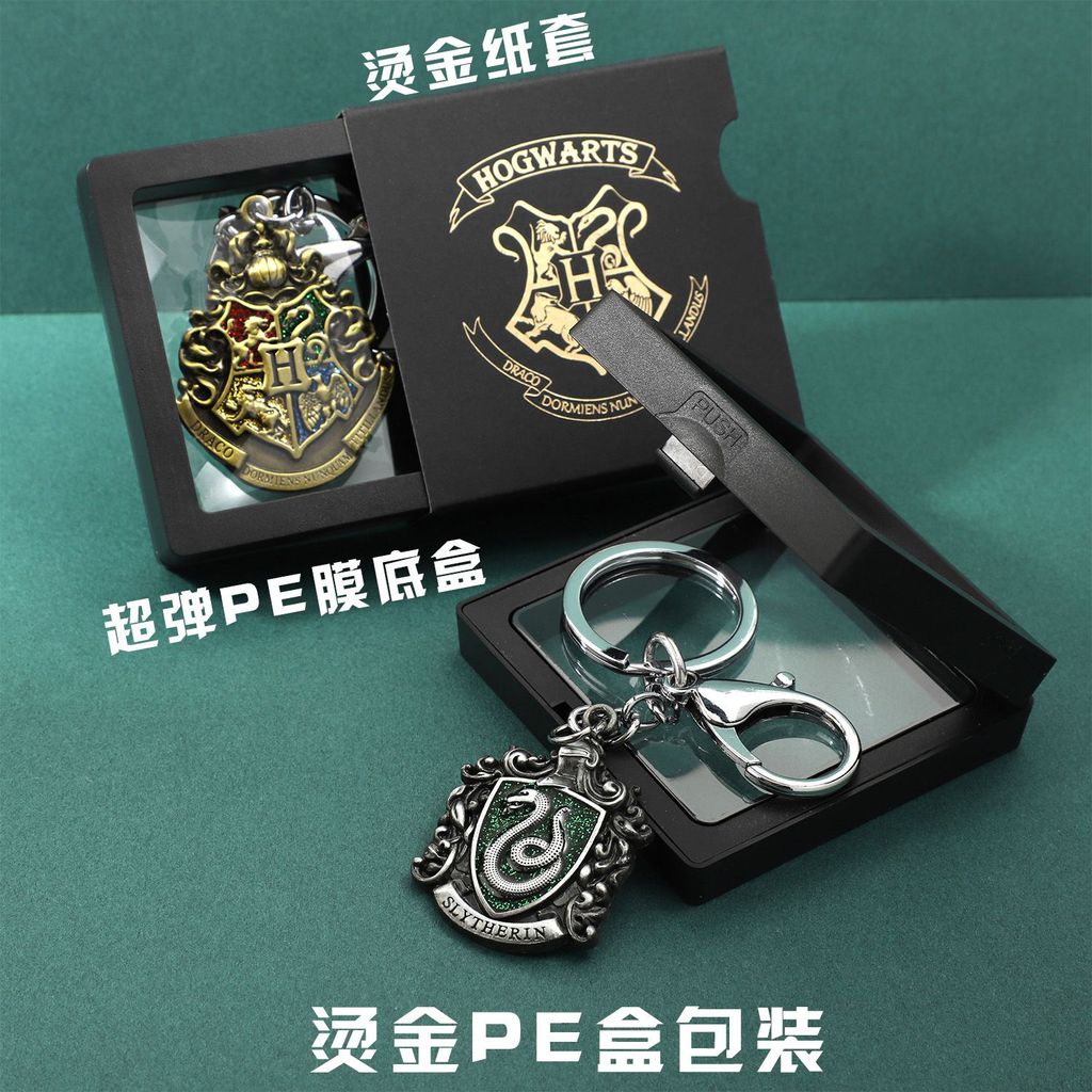 Móc Khóa Huy Hiệu Móc Khóa Học Viện Hogwarts Glen Fendo Slytherin Học Huy Hiệu Quà Tặng 26.7.14