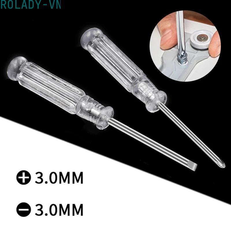 #ROYALLADY#1 Pc 95mm 3.74 Inch Slotted Cross Screwdriver for Small Scale Repair Tasks
