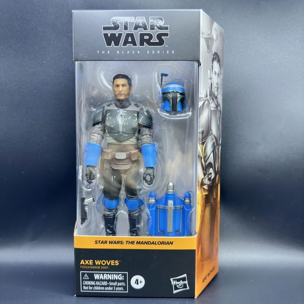 Hasbro Black Box Star Wars The Mandalorian Axe 20cm Nhân vật siêu hành động