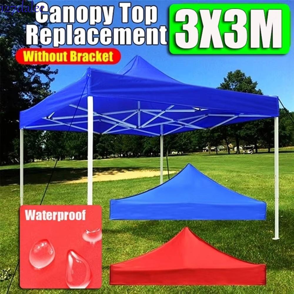 DALEE Lều Tán, Vải Oxford 420D Chống Thấm Nước Gazebo Top Cover, Dù Thay Thế Có Thể Gập Lại Chống Nắ