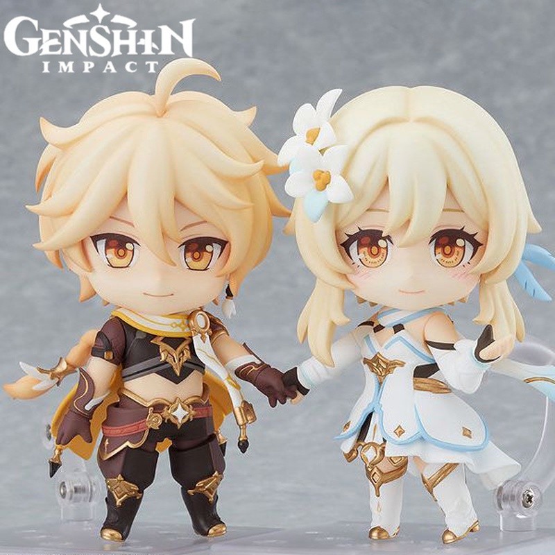 🌟GIÁ HỦY DIỆT🌟 Mô Hình Genshin Impact Traveler Aether Lumine Venti Nendoroid 1717 1718 1795