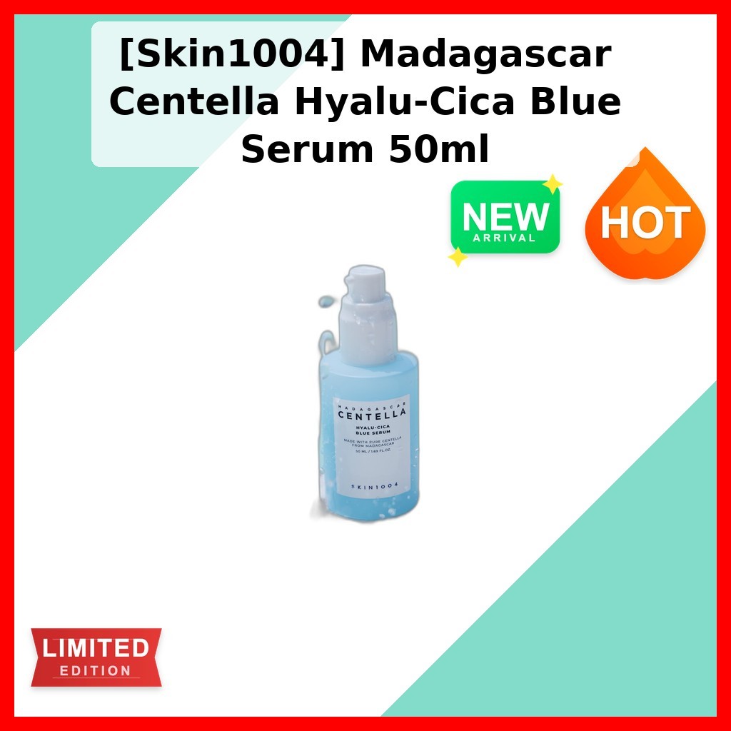 [Skin1004] Madagascar Centella Hyalu-Cica Blue Serum 50ml / Serum Hàn Quốc / Centella Asiatica của H
