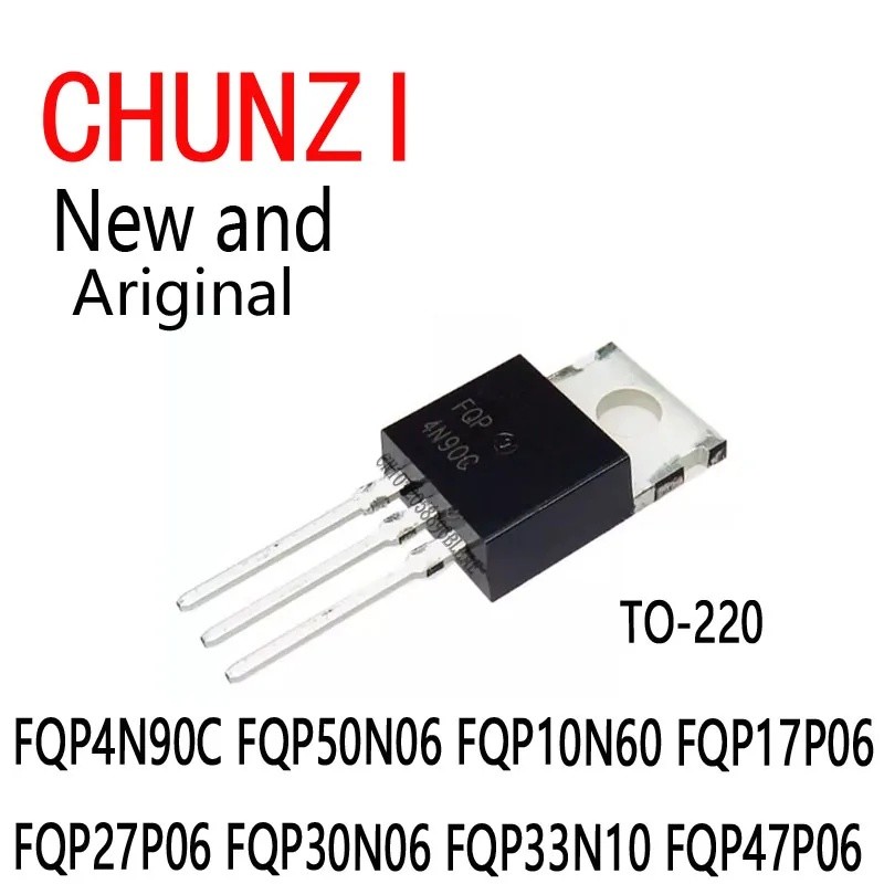 1-5 Chiếc Mới Và Chính Hãng MOS N-CH TO-220 FQP4N90C FQP50N06 FQP10N60 FQP17P06 FQP27P06 FQP30N06 FQ