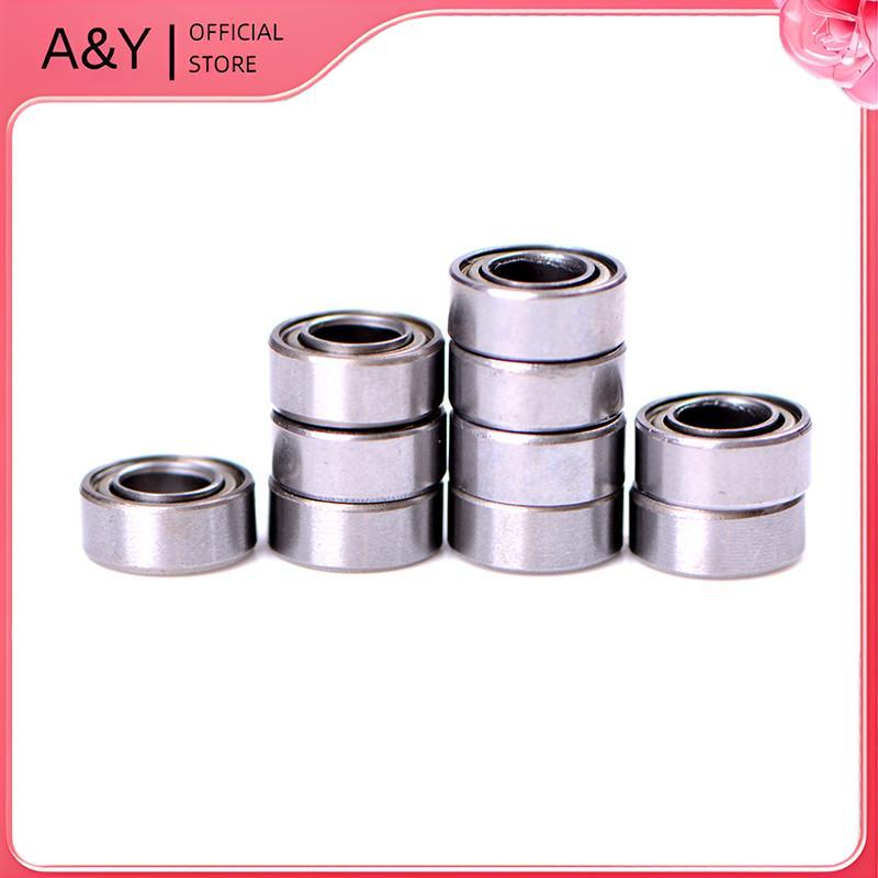 A & Y 10 chiếc MR105ZZ L-1050 MR105 Vòng bi rãnh sâu 5x10x4 mm thu nhỏMR105ZZ Vòng bi ABEC-1.