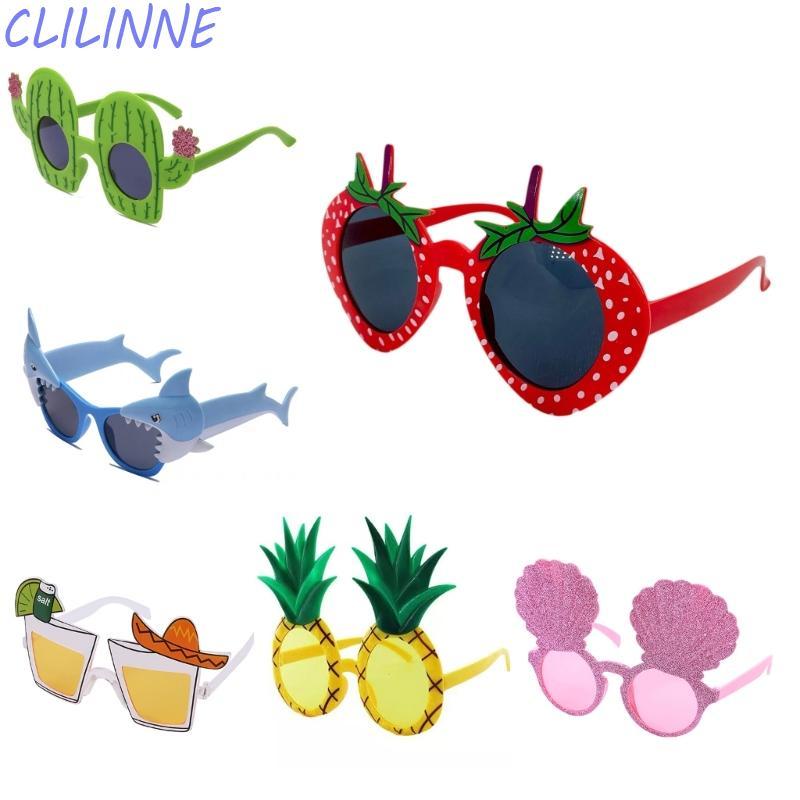CLLI Tropical Luau Party Sunglasses Fun Dress Hawaiian Party-Favor Glasses