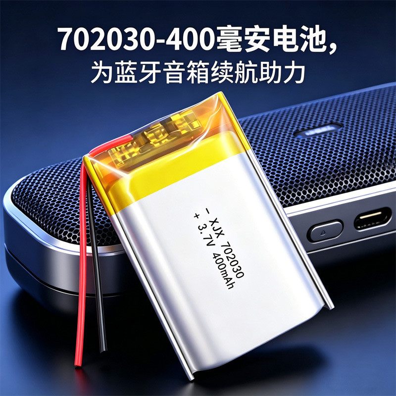 Pin Lithium Polymer702030- 400mAh 3.7V Lithium Ion Soft Pack Pin Lithium Thiết bị câu cá Pin tai ngh