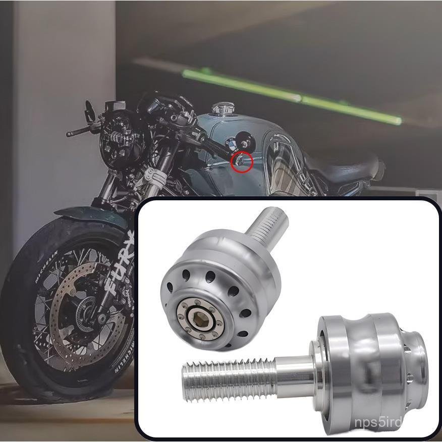 Gù tay lái inox kèm kính chiếu hậu gắn gù nhôm CNC độ cho xe BMW S1000RR thể thao cao cấp