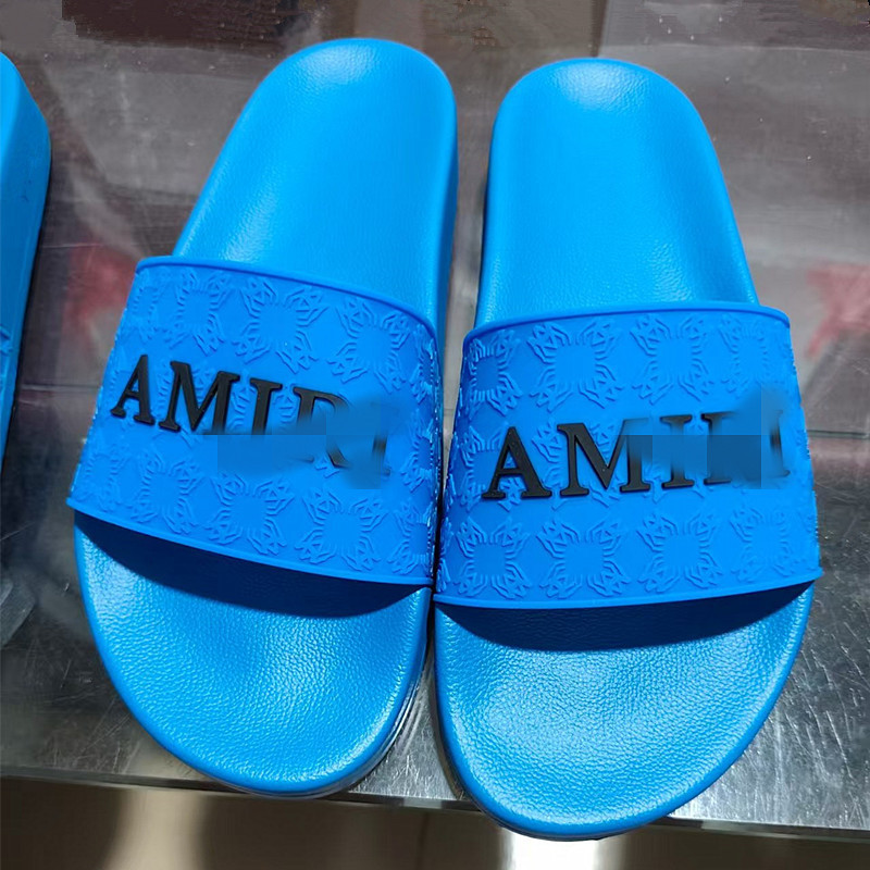 B6PB Men's summer flip-flops with embossed letters