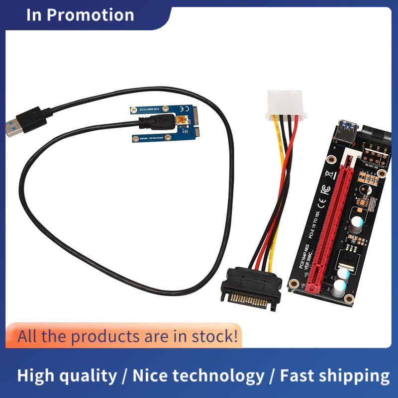 Mini PCIe sang PCI Express 16X Riser cho máy tính xách tay Thẻ hình ảnh bên ngoài BTC Miner MPCIe sa