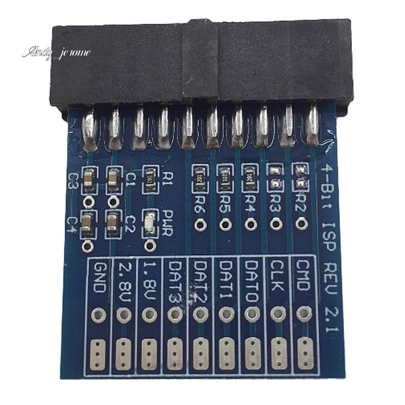 Bộ chuyển đổi mới JTAG, ISP 4-BIT ISP REV 2.1 cho Easy Jtag Plus Box / ESAYJTAG Tool