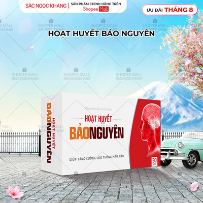 Hoạt huyết BẢO NGUYÊN Sắc Ngọc Khang 30 viên