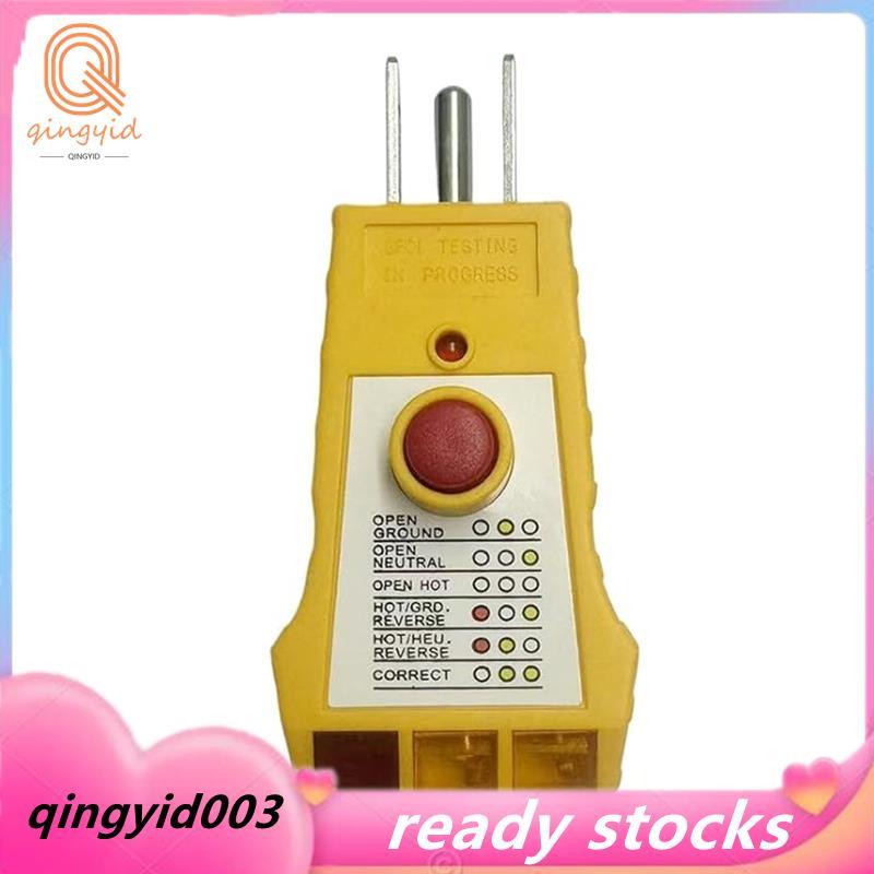 Us Plug Electric Outlet Test Plug-In-GFCI Checker Grounding & Receptacle Circuit Test Outlet Test vớ