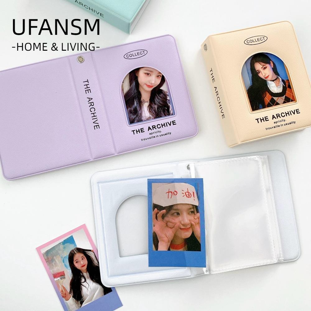 Thẻ Kpop UFASM, Inch Love Picture Idol Picture Photo Card Album, 4 Inch Poka Sổ Lưu Trữ Hình Album