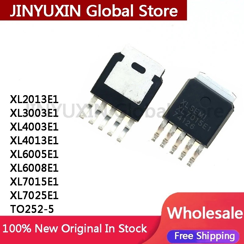 5 Chiếc XL7015 XL7015E1 XL2013E1 XL3003E1 XL4003E1 XL4013E1 XL6005E1 XL6008E1 XL7025E1 TO252-5 Bán B
