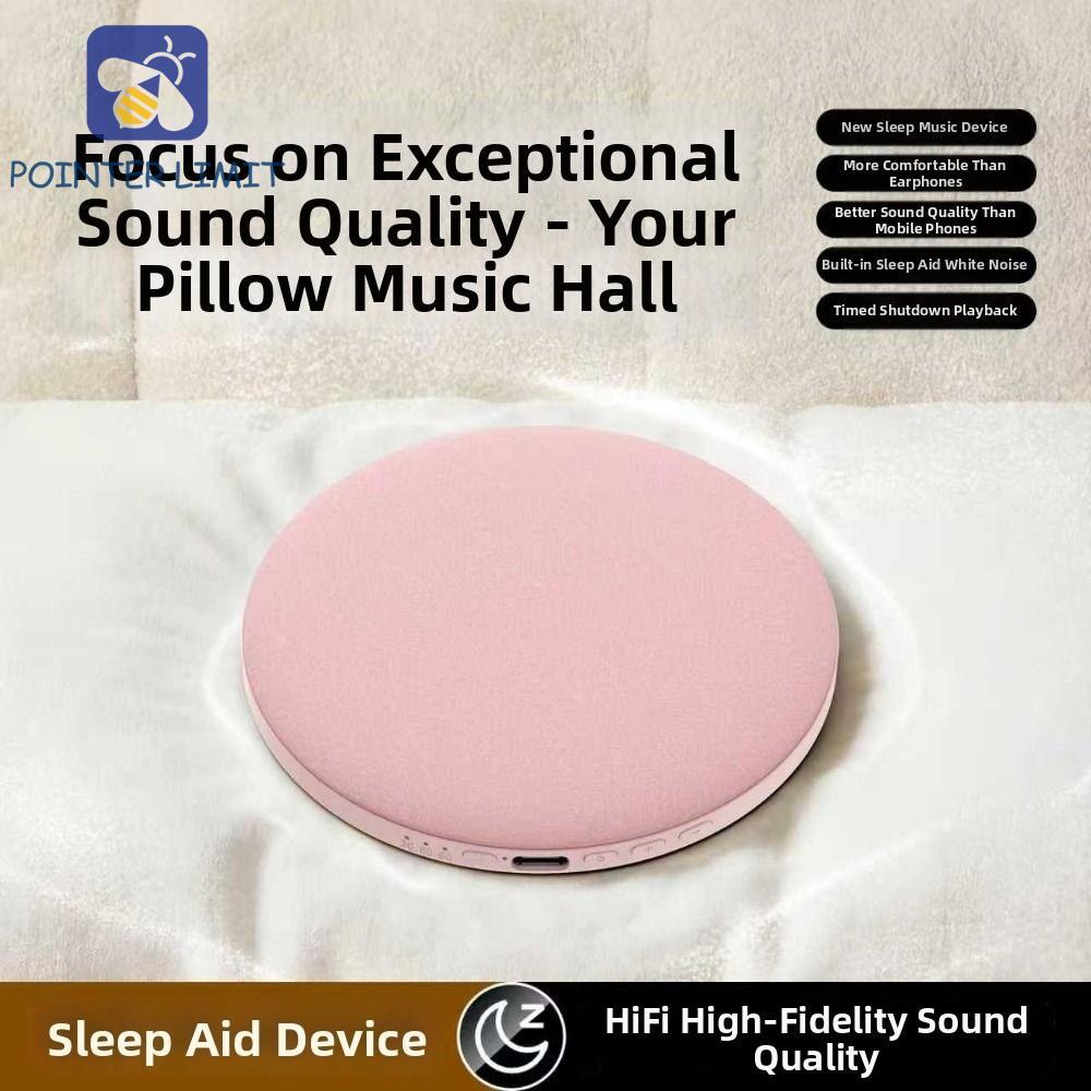 POINTER LIMIT Under Pillow Loa Bluetooth, Máy Ồn Mini Trắng Bluetooth 5.4, Hỗ Trợ Giấc Ngủ Âm Thanh 