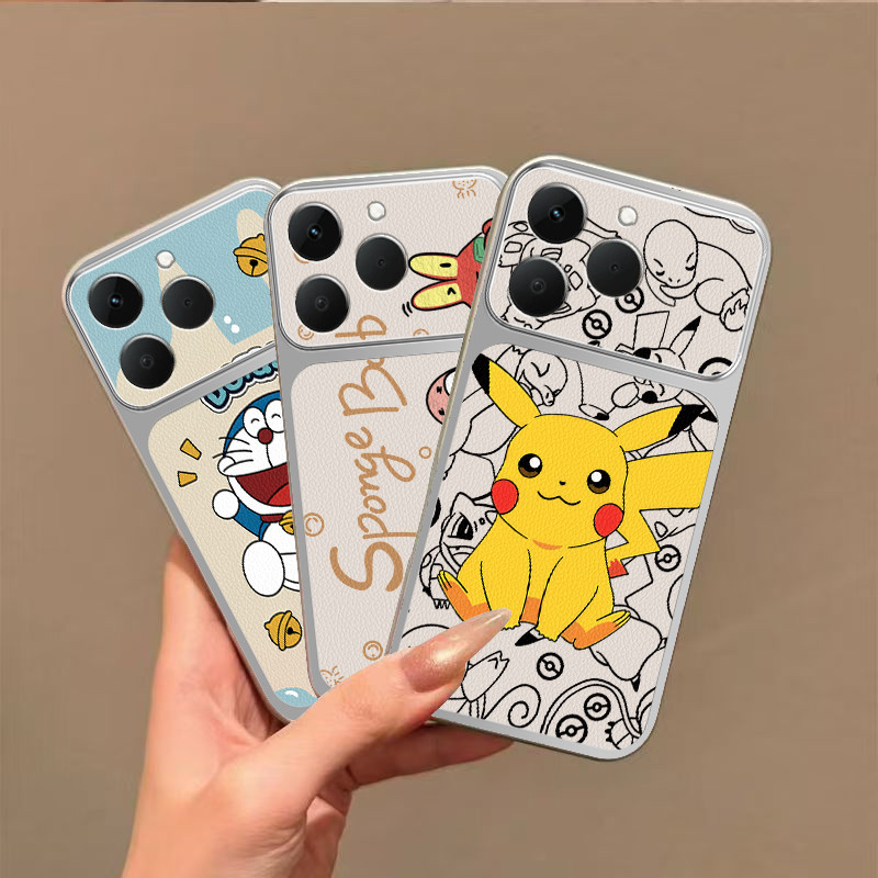 Infinix hot 40 case Infinix hot 40 pro tecno spark 20 pro Ốp lưng da bền chống sốc cho thiết bị di đ