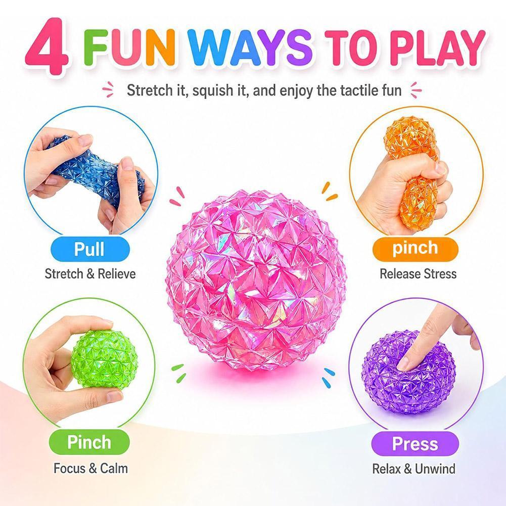 [HOT] Quả bóng mực lấp lánh kim cương Đồ chơi giảm căng thẳng giác quan tăng chậm dễ thương S0k0