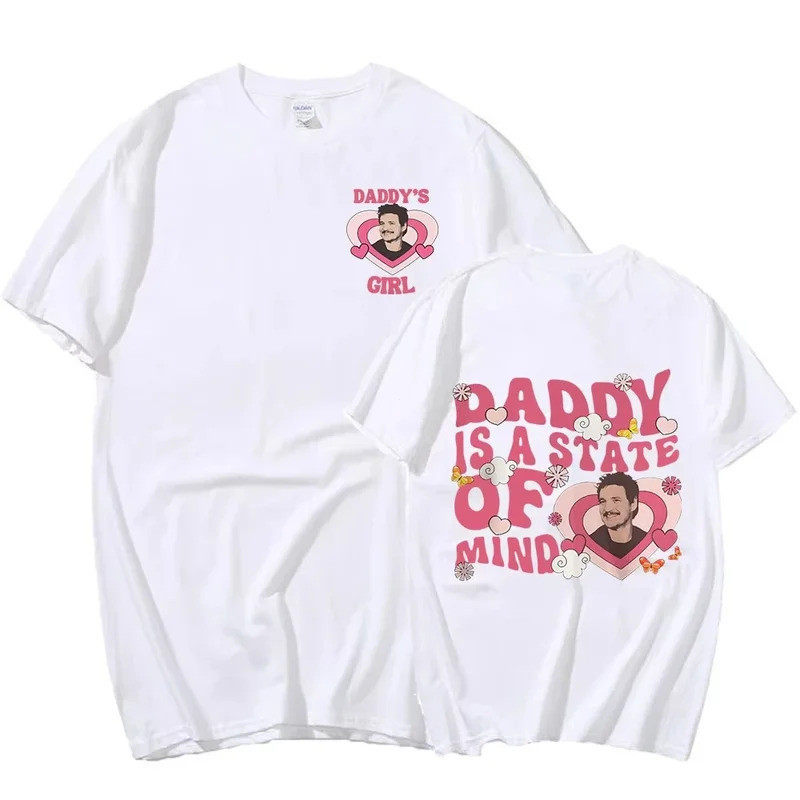 Pedro Pascal Daddy Là Một Tình Trạng Của Tâm Trí Áo Thun Phim Truyền Hình Diễn Viên Thời Trang Thườn