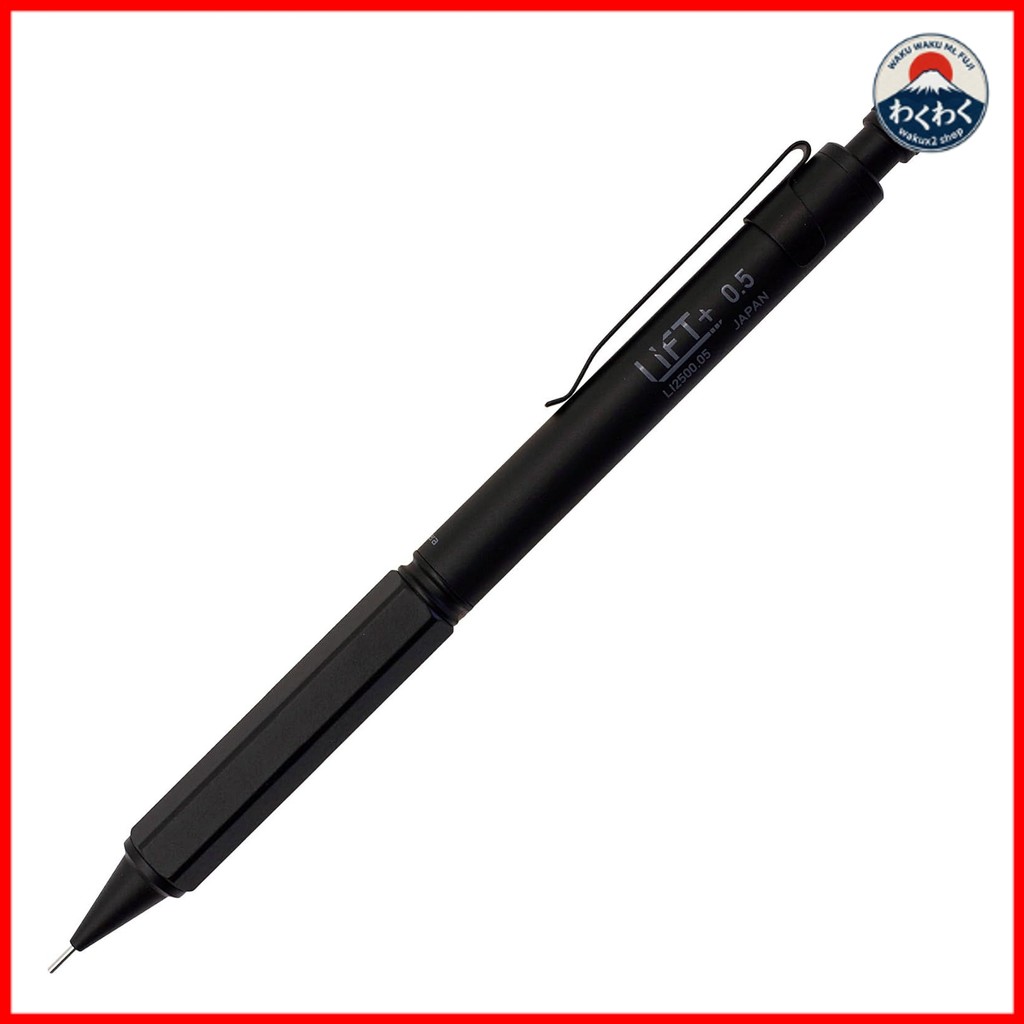 LIFT+ mechanical pencil 0.5mm LI2500.05-BK waku waku shop