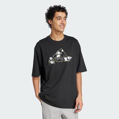 adidas Lifestyle Panda Play Graphic Tee Men Black JZ3274