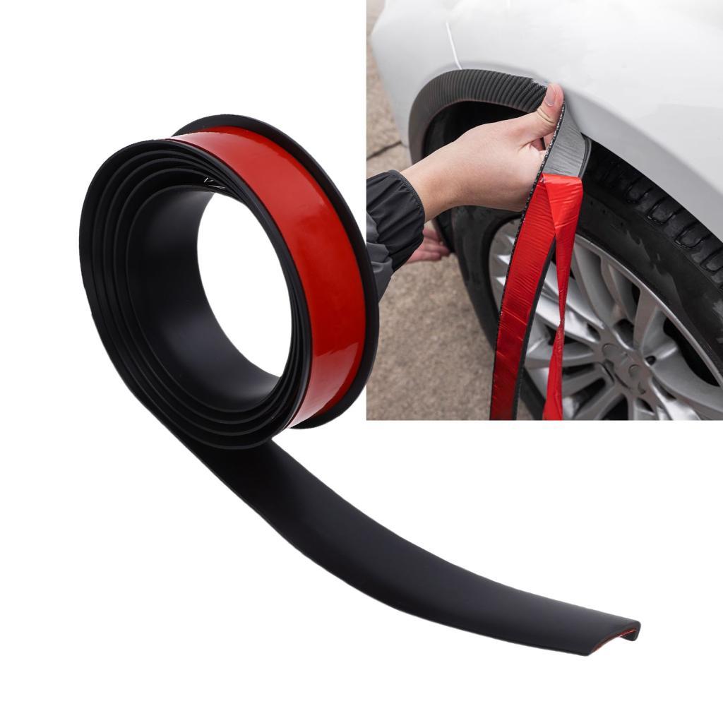 Mingzhe Car Wheel Eyebrow Protector Chất liệu cao su dẻo chống trầy xước (3.8