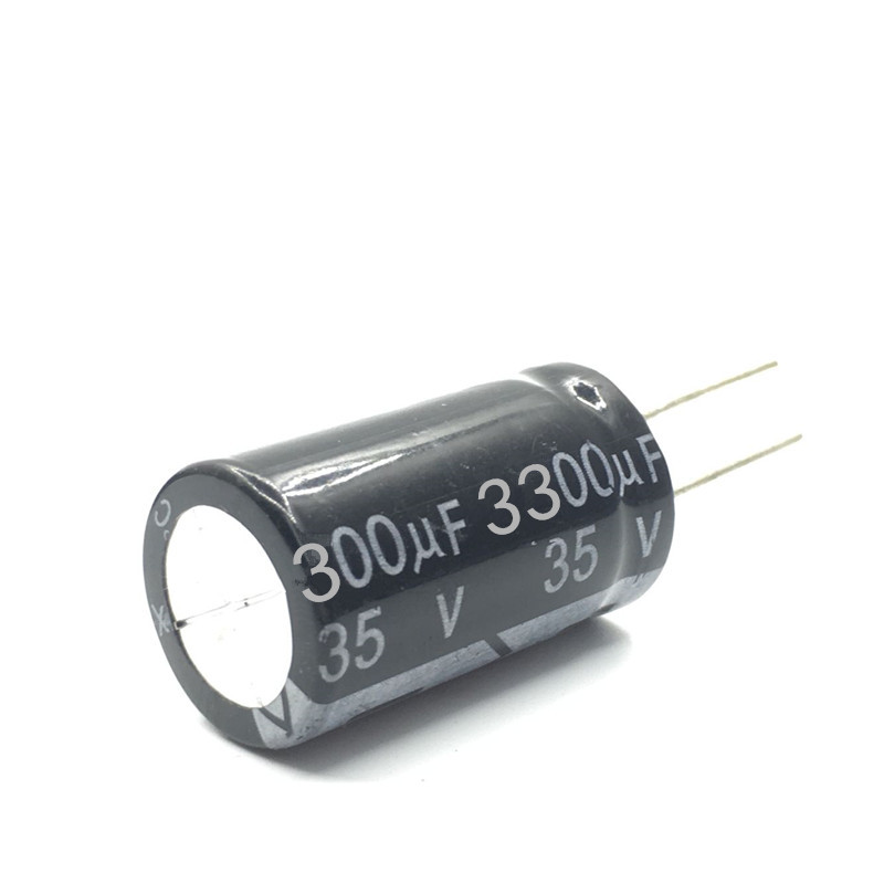 Chính Hãng Chính Hãng Full Range Plug-In 35V3300UF 16X30mm In-Line Nhôm Điện Phân Tụ Thương Hiệu Mới