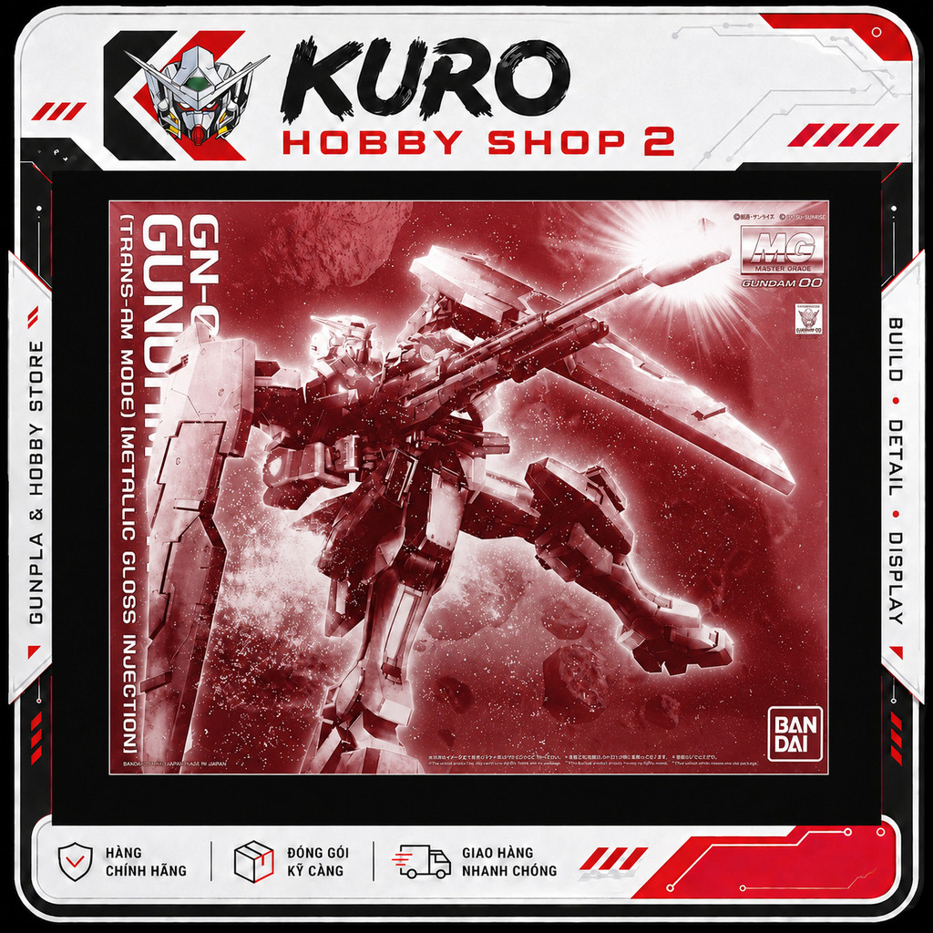 MG 1/100 Gundam Dynames Trans-Am Mode - Mô hình lắp ráp Bandai