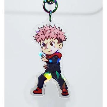 olographic Jujutsu Kaisen Keychains - Yuji, Gojo, Megumi, Maki, Choso Charms 1 NANG DECOR SHOP DECOR