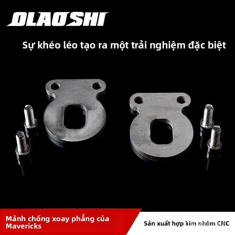 Long đền chống xoay inox cho xe điện NIU N1S/U+B lắp gắp sau
