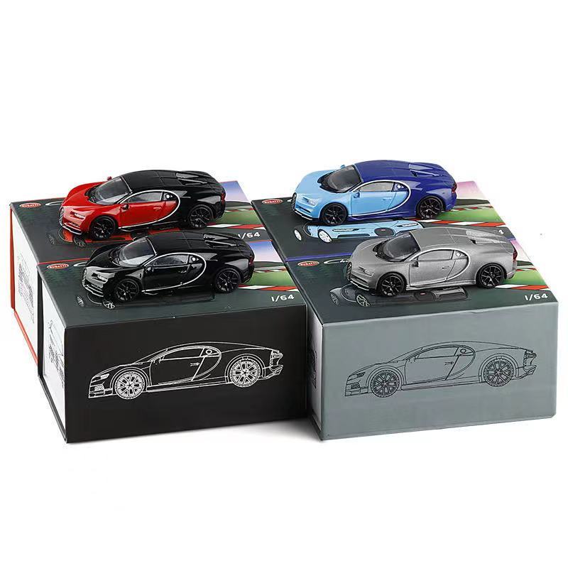 Mẫu xe hợp kim JKM 1 / 64 Bugatti chiron siêu xe cỡ nhỏ Mô hình ô tô