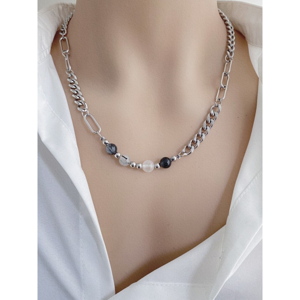 DRIP Tắm Không Phai Màu Cao Cấp Hợp Thời Trang Xương Đòn Dây Chuyền Vòng Cổ Bé Trai Nam Nữ Đẹp Trai 