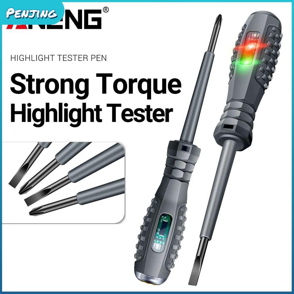 Tuốc nơ vít PENJIPH, với chỉ báo Dụng cụ thợ điện Bút thử điện, Cảm ứng thông minh đa chức năng Zero