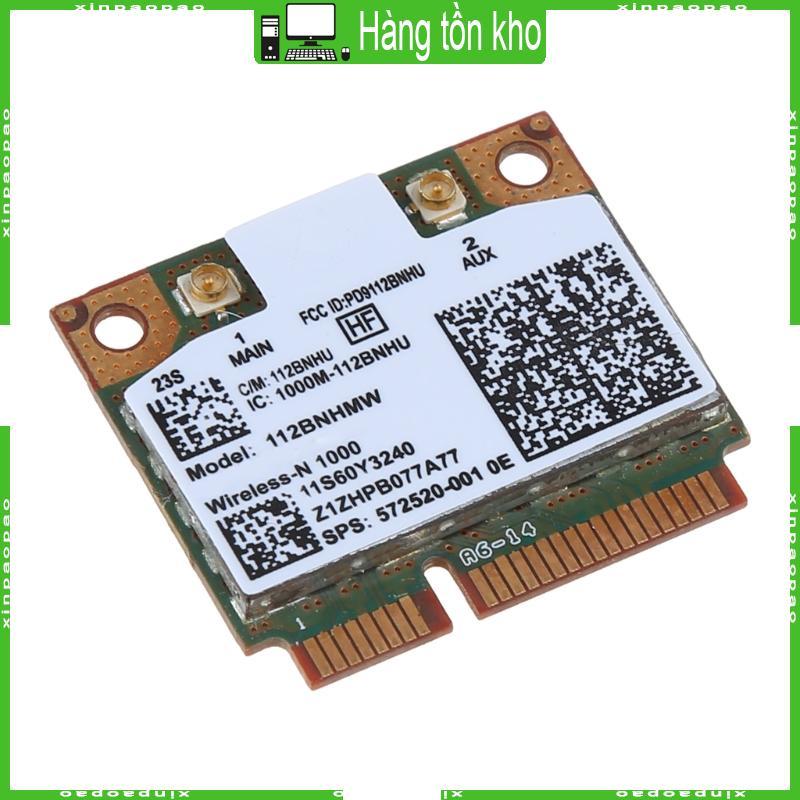 XI Wireless-N 112BNHMW Half Mini PCIe PCI-express Mô-đun thẻ WIFI WLAN 802 11 bgn