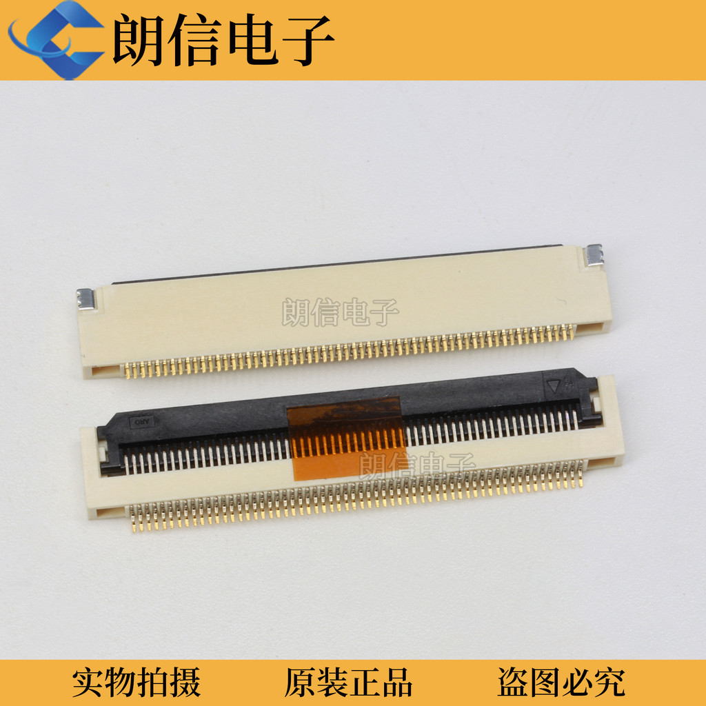 F31L-1A7H1-1060 Ampino FPC Connector Flip Lower Connector có khóa 0,5MM Pitch 60Pin
