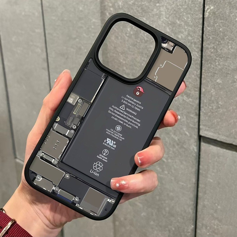 Ốp lưng pin giả Thích hợp cho iPhone 16 Pro 13 Pro Max 16 ProMax 15 Pro XSMAX 17 Pro Max 12 14 Pro 1