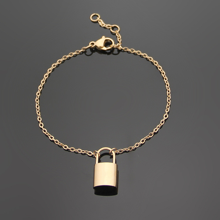 0SHV Lock bracelet, bracelet, couple's bracelet, charity v Style