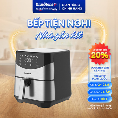 [BlueStone] Nồi Chiên Không Dầu Điện Tử BlueStone AFB-5880 5.5L | Công Suất 1700W | Bảo Hành 2 Năm Chính Hãng