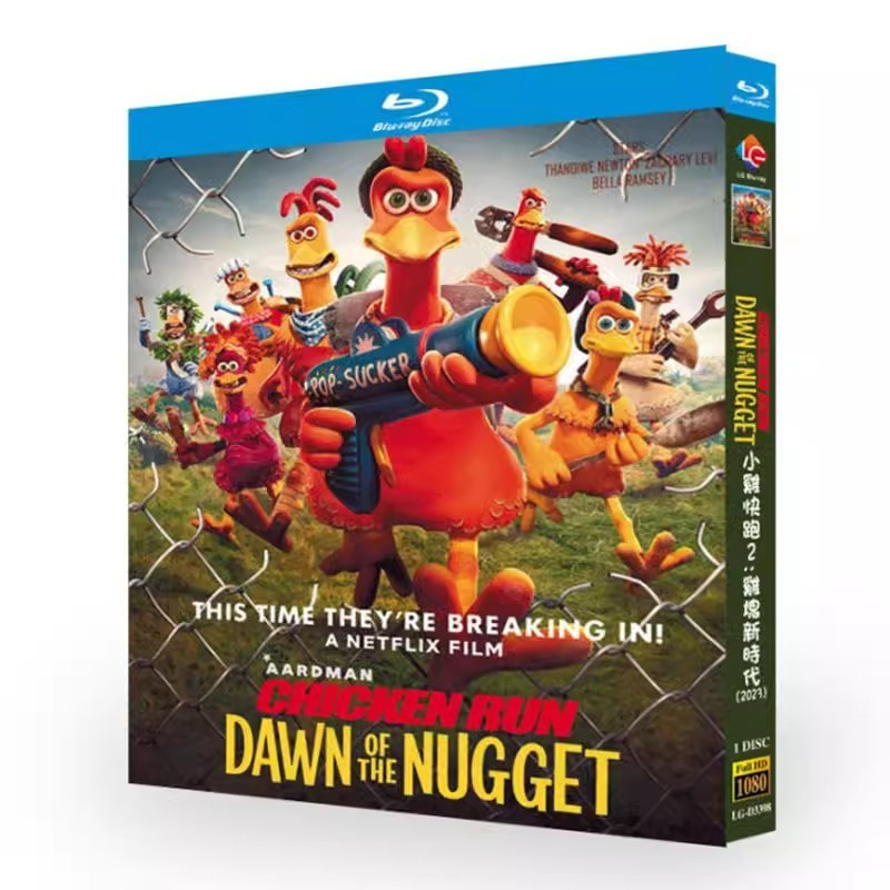 Phim hoạt hình đĩa Blu-ray Chicken Run: Dawn of the Nugget (2023) 1BD G002