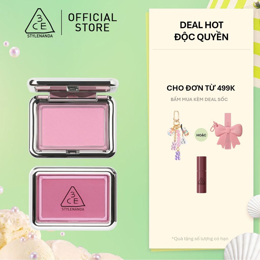 Bảng Phấn Má Hồng Tiện Dụng 3CE New Take