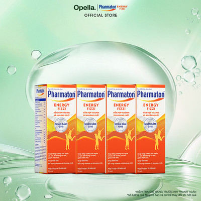 Bộ 4 Thực phẩm bảo vệ sức khỏe Pharmaton Energy Fizzi